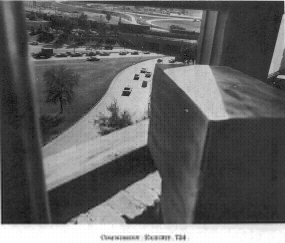 Vue du tireur sur Elm Street