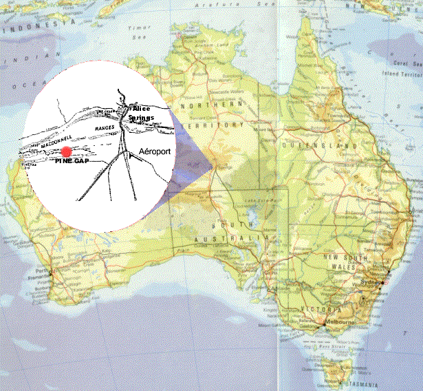 Pine Gap military facility, Australie