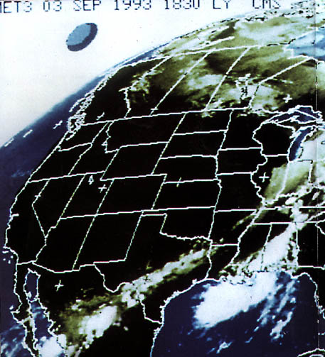 Ovnis géants sur photos satellites