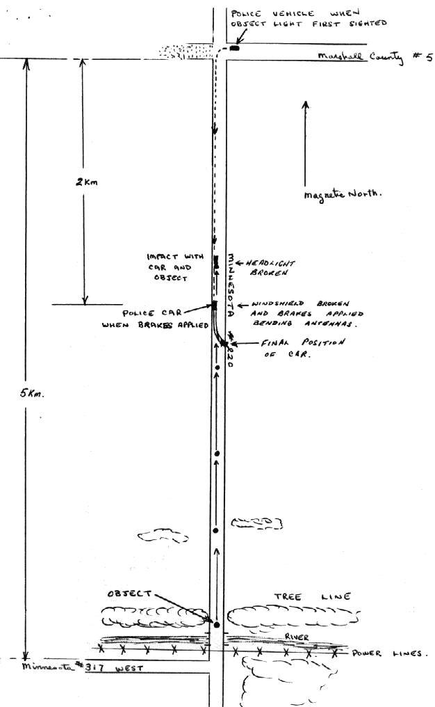 Carte des événements