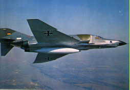 Un Mc Donnell Douglas RD-4 E Phantom II en service dans l'Armée de l'Air (Luftwaffe) de la République Fédérale Allemande