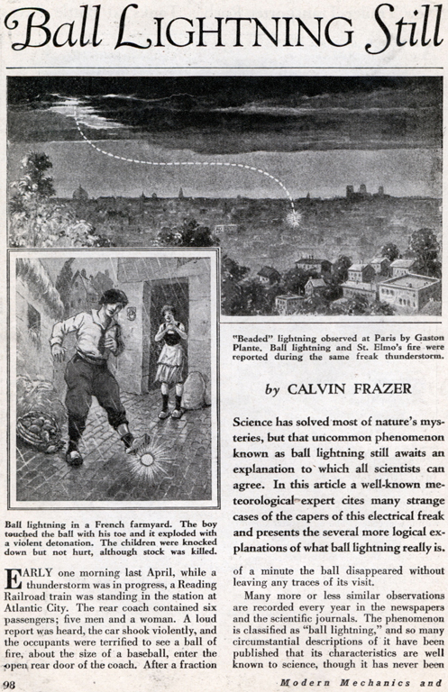 Première page de l'article d'origine