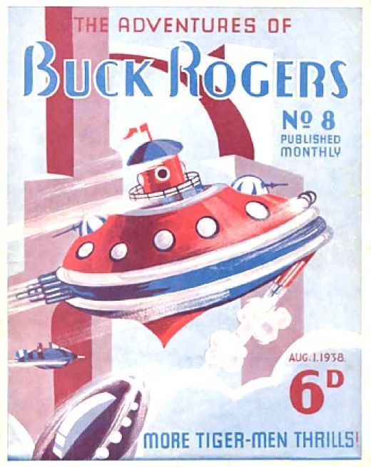 Couverture des Aventures de Buck Rogers de l'été 1938