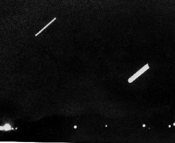 Une photo prise, considérée comme une exposition à la Lune et Vénus