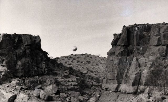 Photographie prise le 12 mars près de Picacho Peak (Nouveau-Mexique)