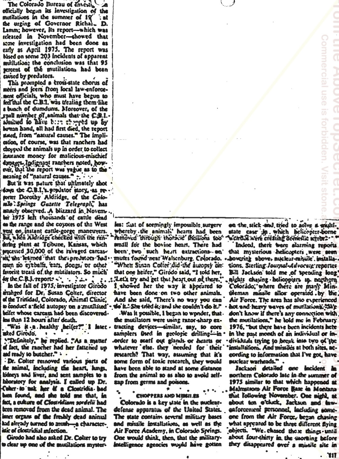 Le document d'origine