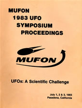 Couverture des actes du symposium du MUFON cette année-là