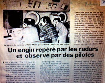 Smith, Kenneth Arnold, et le copilote Ralph Stevens